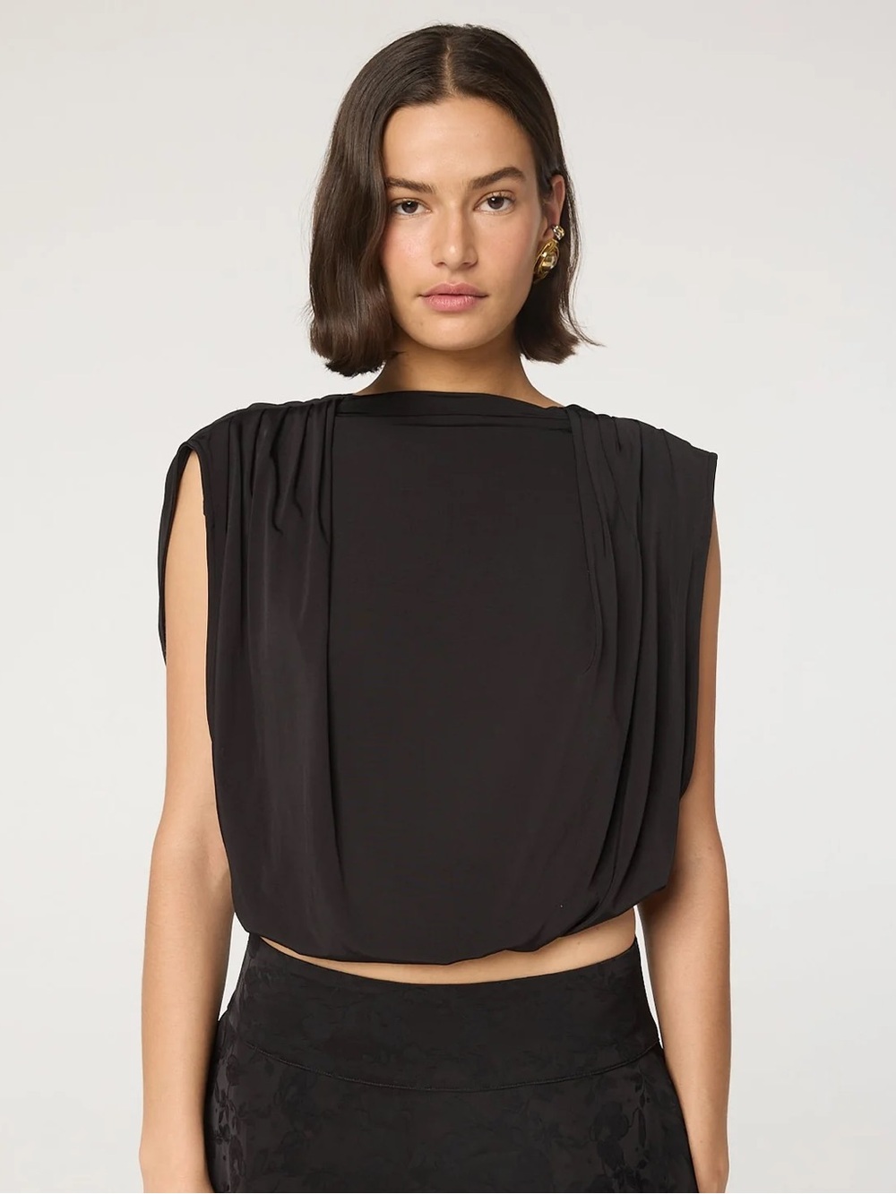 NWT The Line by K | Bobi Top - Black